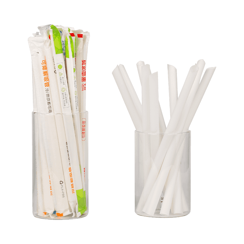 Biodegradable plastic straws